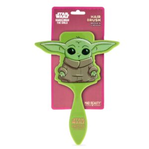 Mad Beauty Star Wars Mandalorian The Child Moulded Paddle Brush