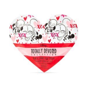 Mad Beauty Disney Minnie Mickey Totally Devoted Tear & Share Sheet Cosmetic Sheet Mask